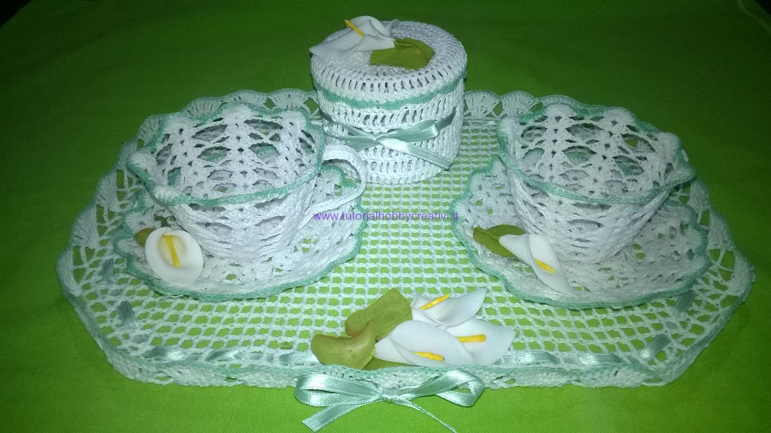 Tutorial Per Realizzare Una Tazza All Uncinetto Inamidata Tutorial Punto Croce Uncinetto Cucito