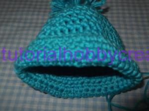 Tutorial mini cappellino con pon-pon portaconfetti (5)