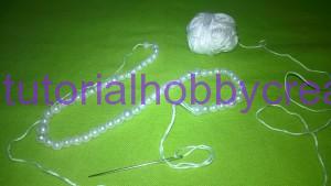 Tutorial per realizzare un rosario con perle all'uncinetto (2)