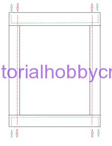 tutorial per realizzare una copertina in cotonina e tela aida (16)