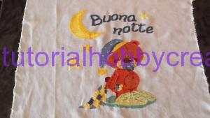 tutorial per realizzare una copertina in cotonina e tela aida (4)