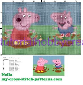 Tutorial per realizzare un libro gioco per bambini in tela aida ricamato a punto croce (6)