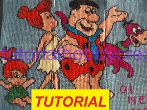 puzzle punto croce tutorial (1)