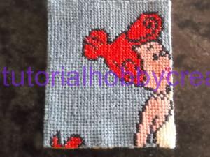 puzzle punto croce tutorial (8)