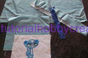 2  borsetta bimba con ricamo punto croce tutorial