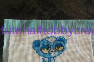 4 borsetta bimba con ricamo punto croce tutorial
