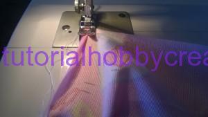 Tutorial per realizzare un sacchetto asilo con inserto in tela aida da ricamare a punto croce (12)